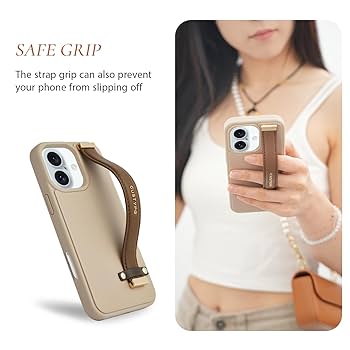 CUSTYPE iPhone16ケース Amazon.com: CUSTYPE for iPhone 16 Case with Adjustable